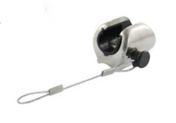Гнездо нержавеющее для шарового шарнира, основа под трубу A4 33MM