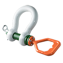 P-5361D Скоба с удаленным размыканием с ручкой Green Pin