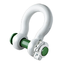 P-5365 Полярная скоба с блокирующим зажимом Green Pin