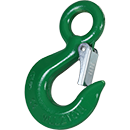 P-6714C Крюк с проушиной с предохранителем Green Pin
