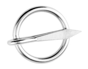 Кольцо нержавеющее с гвоздем A4 8MM