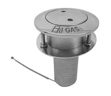 Палубная нержавеющая горловина GAS A4 1 1/2''