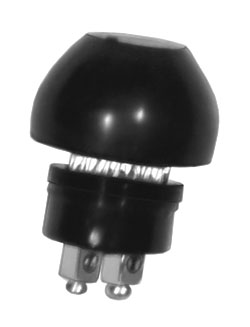 Выключатель с влагозащитной крышкой ПЛАСТМ., 10 AMP.