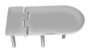 Петля нержавеющая S4 глухая A4 127X65