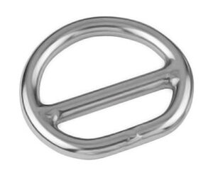 Кольцо нержавеющее с перемычкой A4 8MM